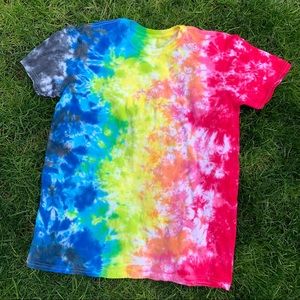Rainbow tie dye shirt 🌈